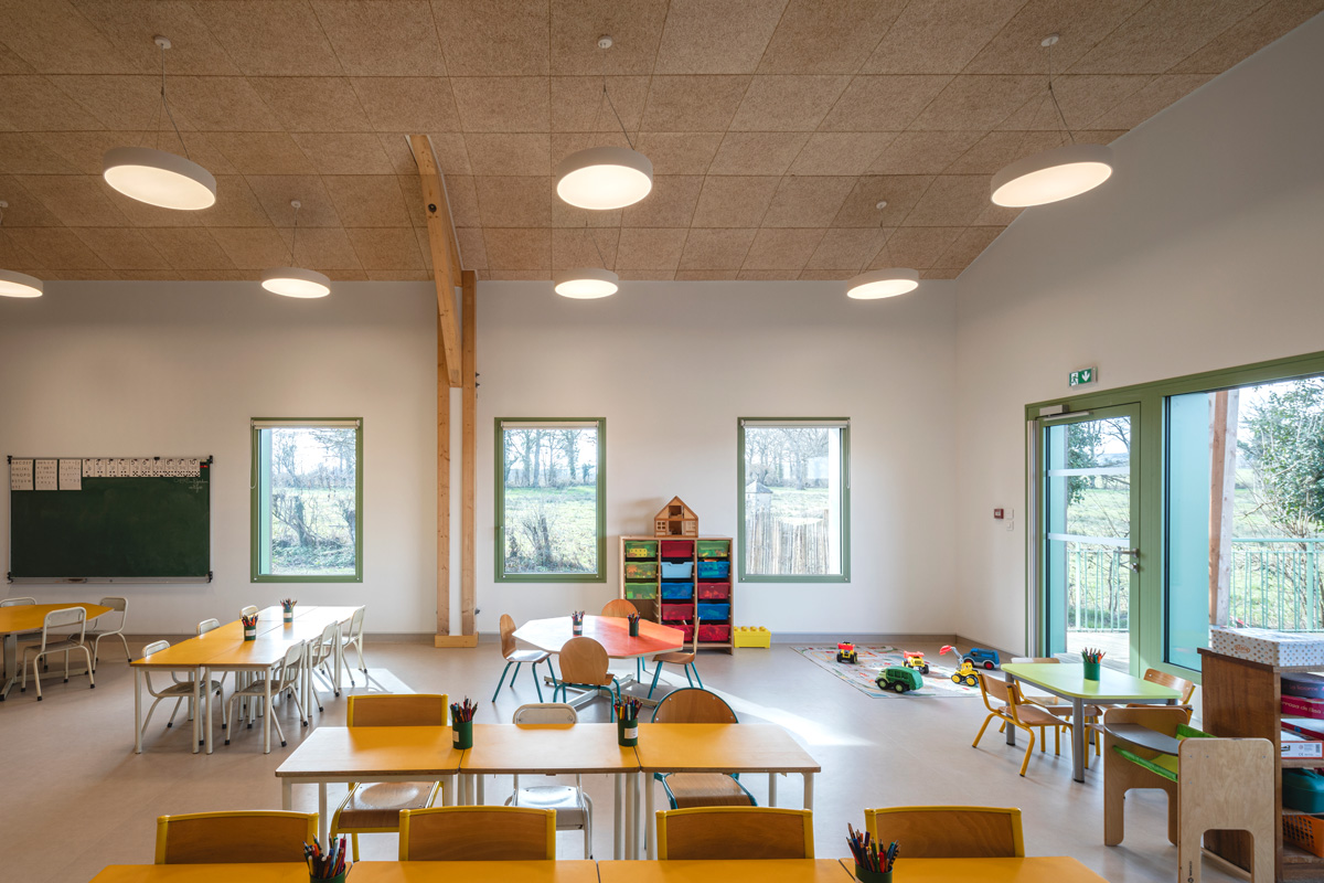 école maternelle - acoustique - saint-fiel creuse